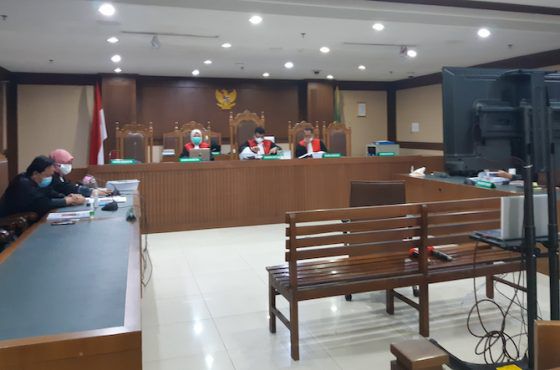 Persidangan pembacaan tuntutan mantan Anggota Badan Pemeriksaan Keuangan (BPK) Rizal Djalil di Pengadilan Negeri Tindak Pidana Korupsi (Tipikor) Jakarta, Senin (12/4). 