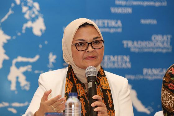 Kepala BPOM Penny K Lukito. 