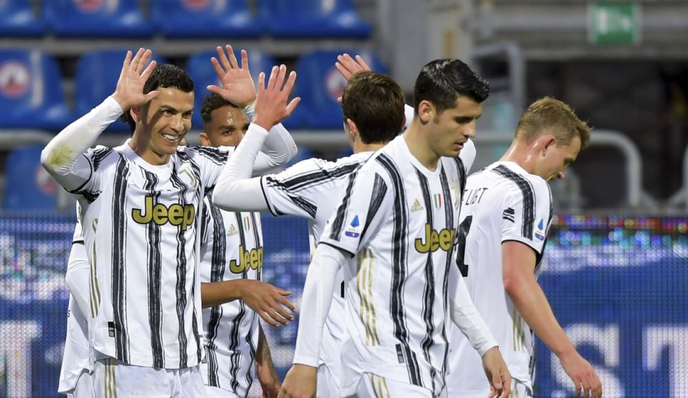 Striker Juventus, Cristiano Ronaldo.