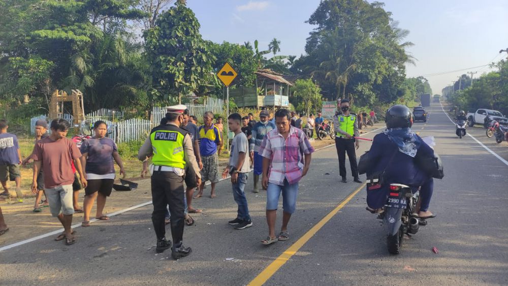 2 Pemuda asal Merlung Tewas.