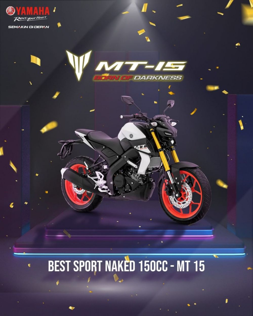 Produk Sport Yamaha Raih Penghargaan Bergengsi 2021.