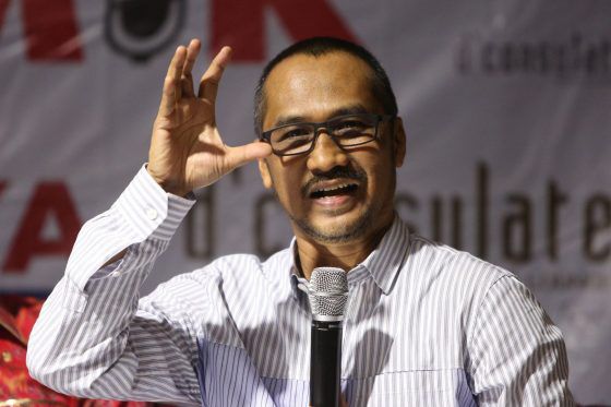 Eks Ketua KPK Abraham Samad. 
