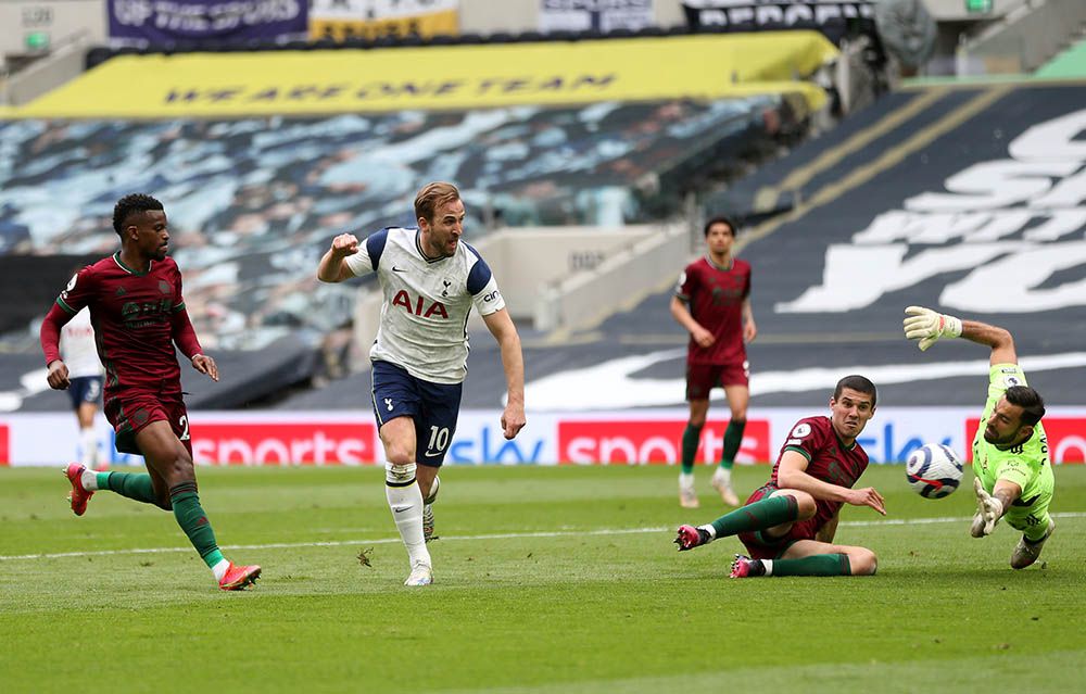 Pemain Tottenham, Harry Kane.