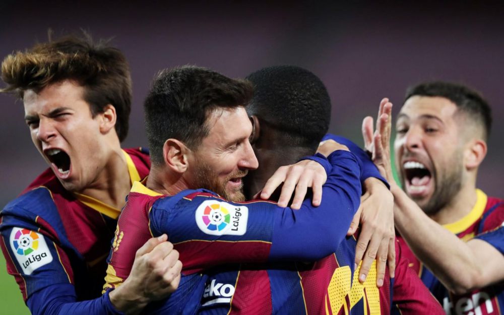 Pemain Barcelona, Lionel Messi. (Barcelona)