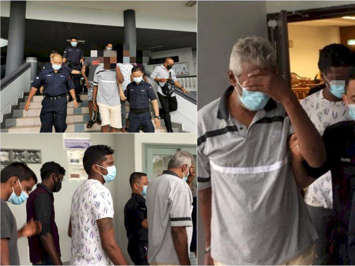 Para pelaku pemerkosaan dan sodomi terhadap putri sendiri 