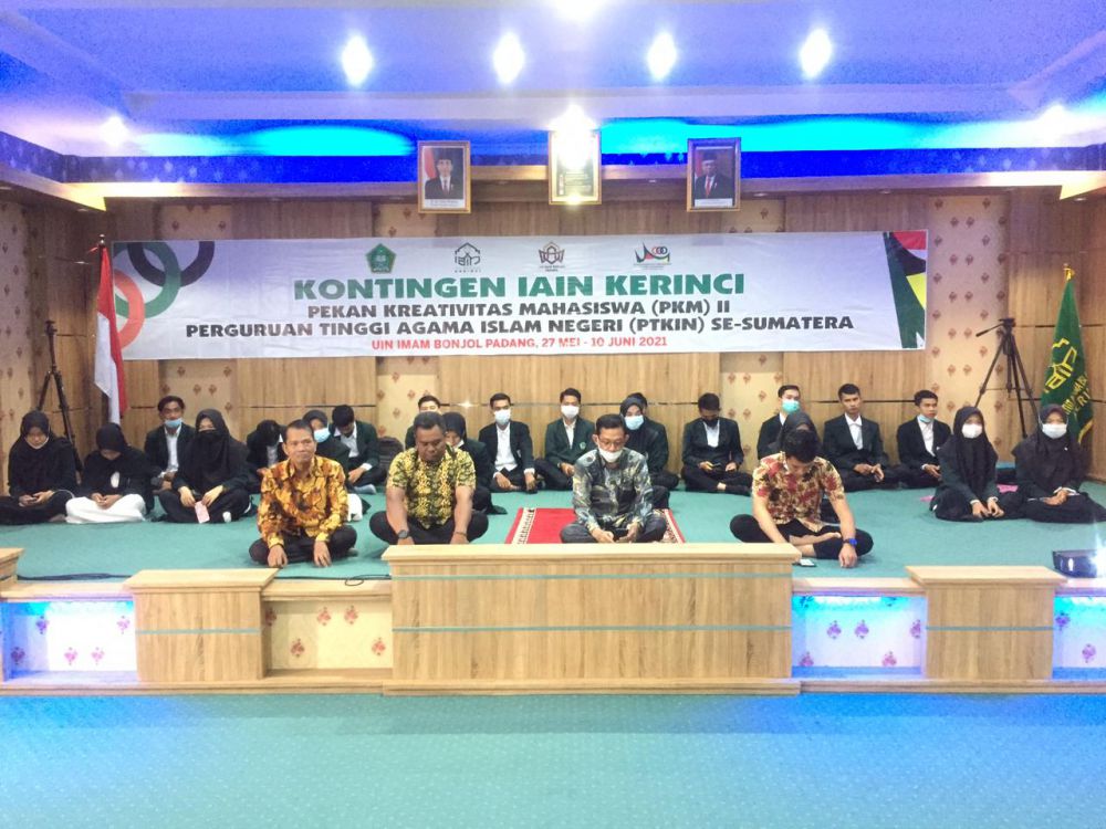 37 Atlet IAIN Kerinci Dikirim Pada Pekan Kreatifitas Mahasiswa di UIN Imam Bonjol.