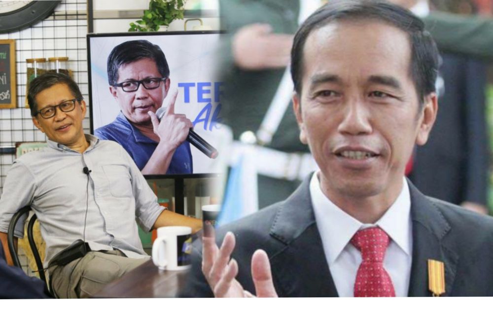 Jokowi Minta Bukti Usai Disebut Pemimpin Terkorup Dunia 2024, Rocky Gerung  Beri Sindiran Menohok