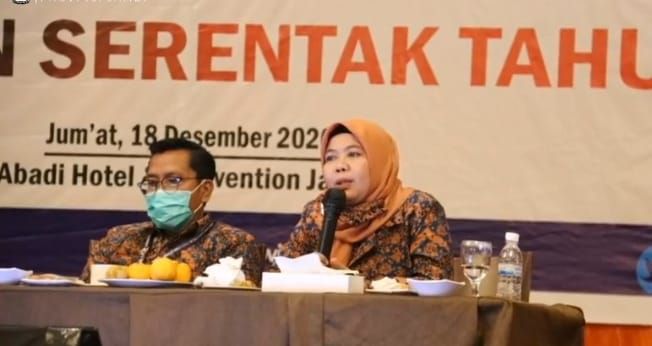 Komisioner KPU Provinsi Jambi, Ahdiyenti.