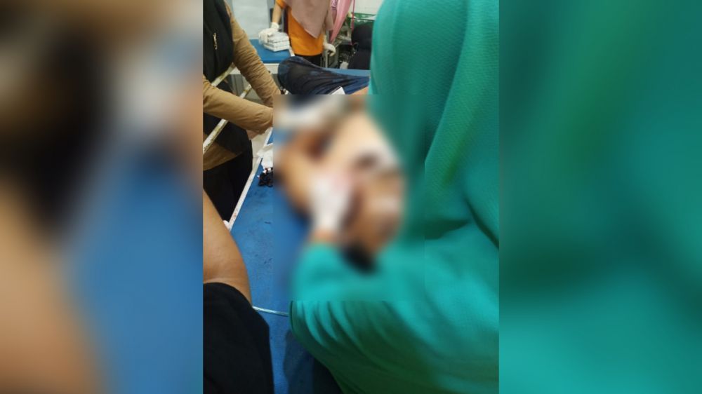 Seorang warga Musi Rawas Utara mengalami luka tembak di dada atas sebelah kiri saat hendak saat hendak berhenti makan di Mandiangin.