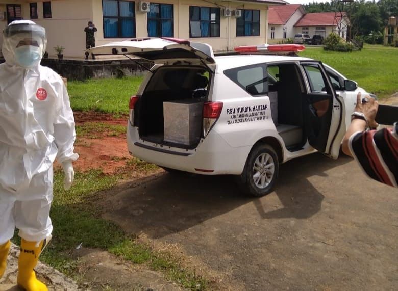 Pasien Suspek Covid-19 Meninggal Dunia di Tanjabtim.