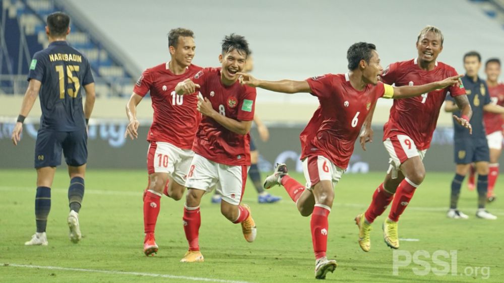 Pemain timnas Indonesia, Evan Dimas. (PSSI)