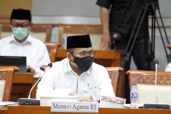 Menteri Agama Yaqut Cholil Qoumas.	