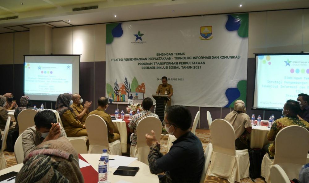 Perpusnas Gelar Bimtek Strategi Pengembangan Perpustakaan dan TIK Layanan Perpustakaan di 32 Provinsi.