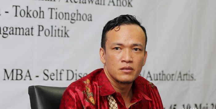 Ketua Umum Jokowi Mania (Joman) Emmanuel Ebenezer
