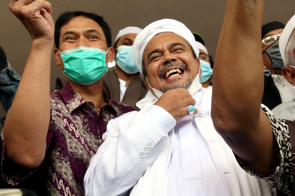 Imam Besar FPI Habib Rizieq Shihab. 