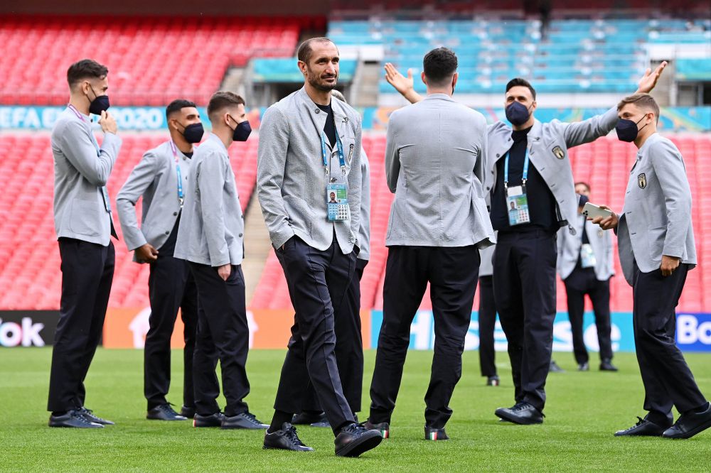 Pemain Italia, Giorgio Chiellini. (FIGC)
