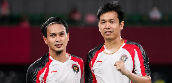Mohammad Ahsan/Hendra Setiawan melaju ke babak semifinal Olimpiade 2020 /badmintonindonesia.org
