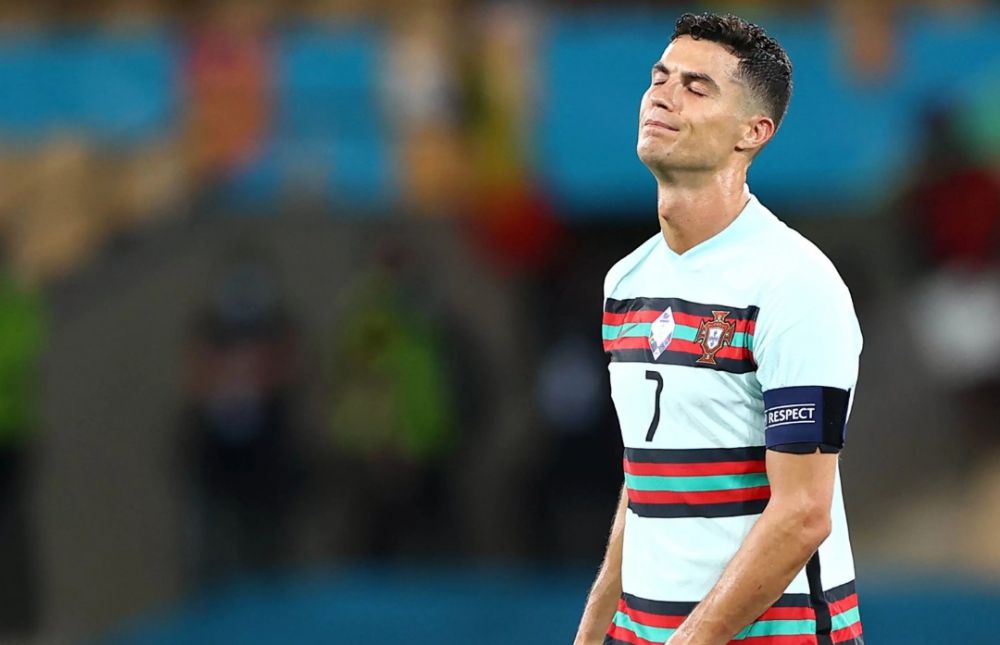 Pemain Portugal, Cristiano Ronaldo. 