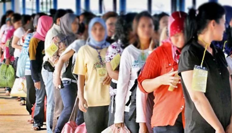 Ilustrasi WNI di luar negeri. 