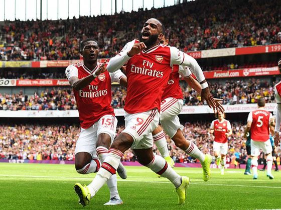 Pemain Arsenal, Alexander Lacazette. (Arsenal)