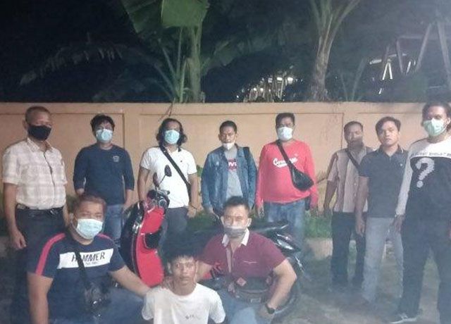 CURANMOR : Seorang pelaku curanmor berinisial SK (17) berhasil ditangkap oleh Satreskrim Polres Muarojambi di Mendalo.

