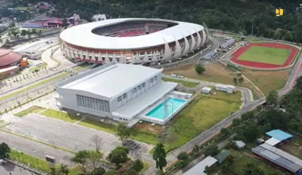 Stadion tempat pelaksanaan PON XX Papua.