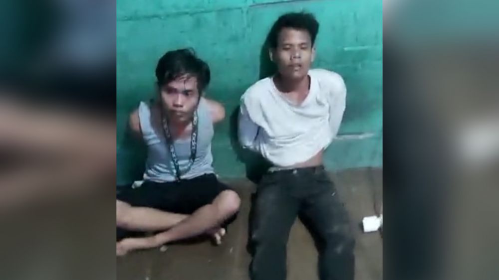 Dua pengedar sabu yang berhasil diamankan oleh BNNP Jambi di Bungo.