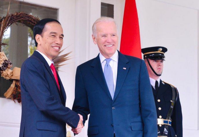 Joe Biden dan Jokowi