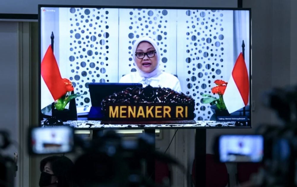 Menteri Ketenagakerjaan Ida Fauziyah.
