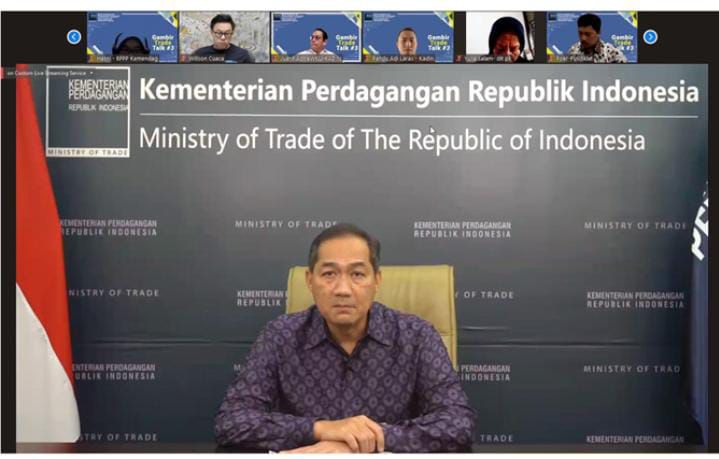 Kementerian Perdagangan menggelar webinar dialog kebijakan “Gambir Trade Talk ke-3” yang mengangkat tema “Transformasi Ekonomi Digital: Kesiapan Indonesia