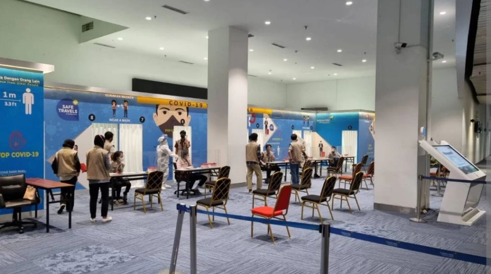 Fasilitas tes PCR di Bandara Soekarno Hatta (Angkasa Pura II).