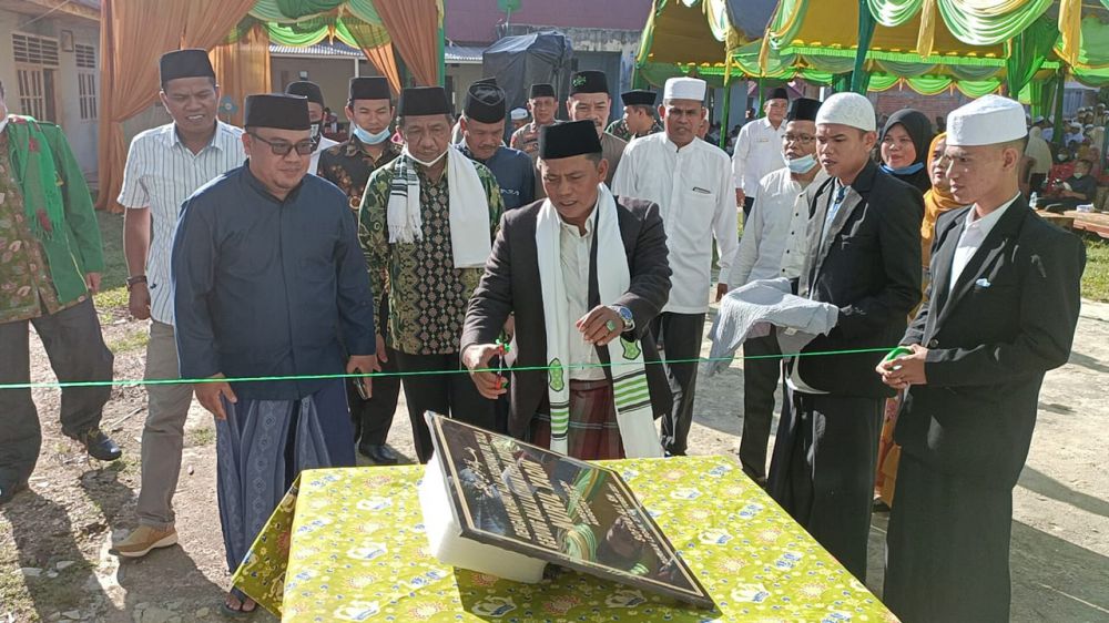 Sofyan Ali Resmikan BLK Ponpes di Merangin.