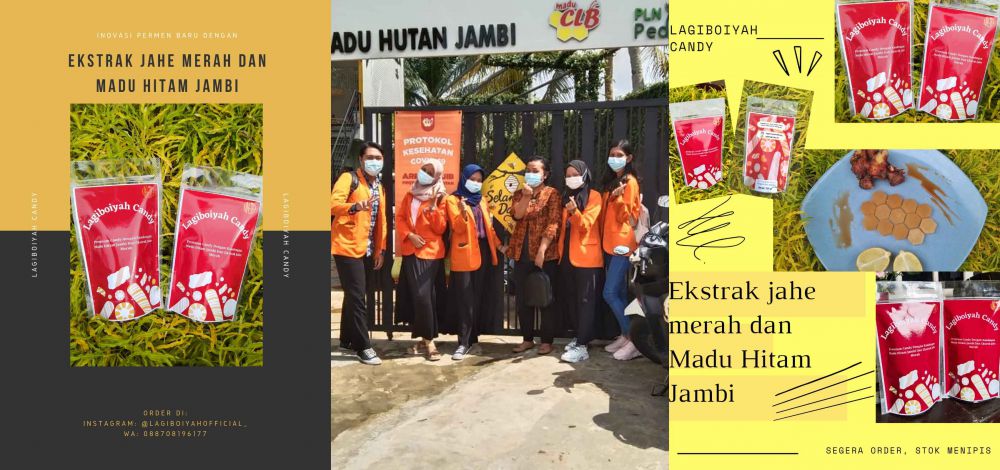 Permen Herbal Hasil Inovasi Mahasiswa Ilmu Kesehatan Masyarakat Unja.