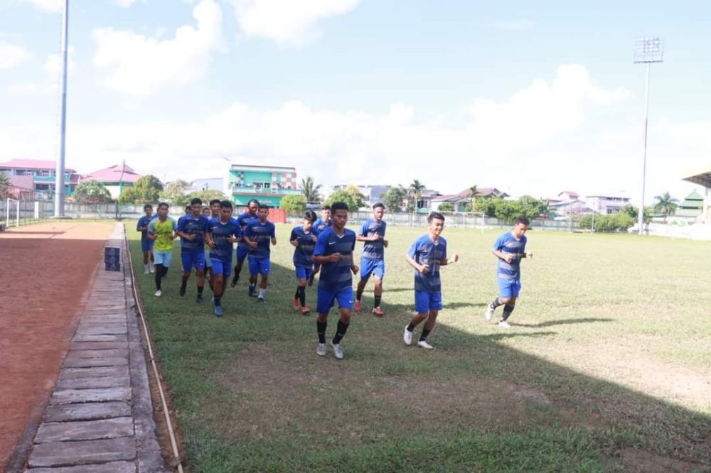 Tim Tanjabbar saat latihan.
