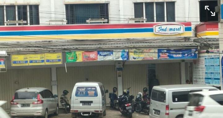 Indomaret yang dibobol di kawasan Kawasan Pal V, Kecamatan Kotabaru beberapa waktu 