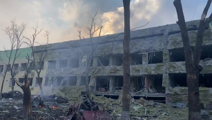 Kondisi RS Bersalin di Ukraina yang dihantam rudal Rusia (BBC)
