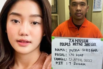 Selebgram Chandrika Chika dan Tersangka Pengeroyokan Putra Siregar