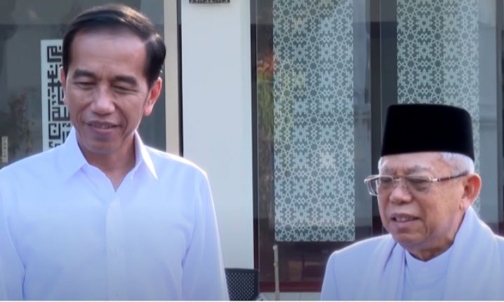 Jokowi dan Ma'ruf Amin dapat THR--Tangkapan layar/YouTube Sekretariat Presiden