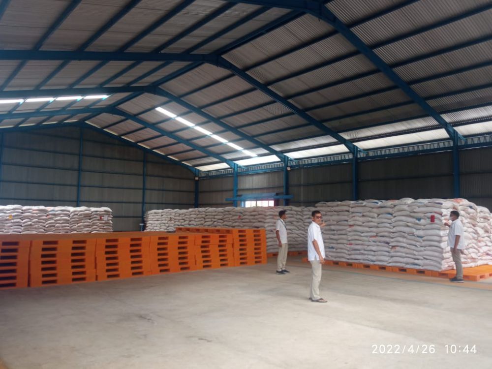 STOK BERAS - Stok beras di Kabupaten Kerinci dan Sungai Penuh dipastikan aman tiga bulan mendatang.