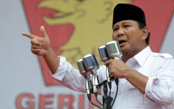 Ketua Umum Partai Gerindra Prabowo Subianto.