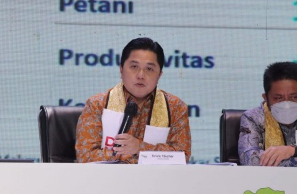Menteri BUMN Erick Thohir.