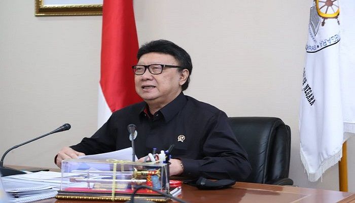 Menteri Pendayagunaan Aparatur Negara dan Reformasi Birokrasi, Tjahjo Kumolo.