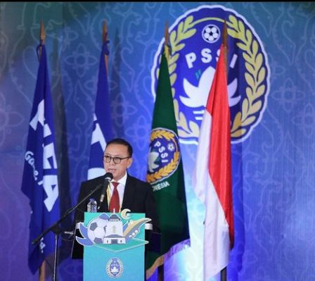 PSSI gelar Kongres Biasa di Bandung, Jawa Barat, Senin 30 Mei 2022.