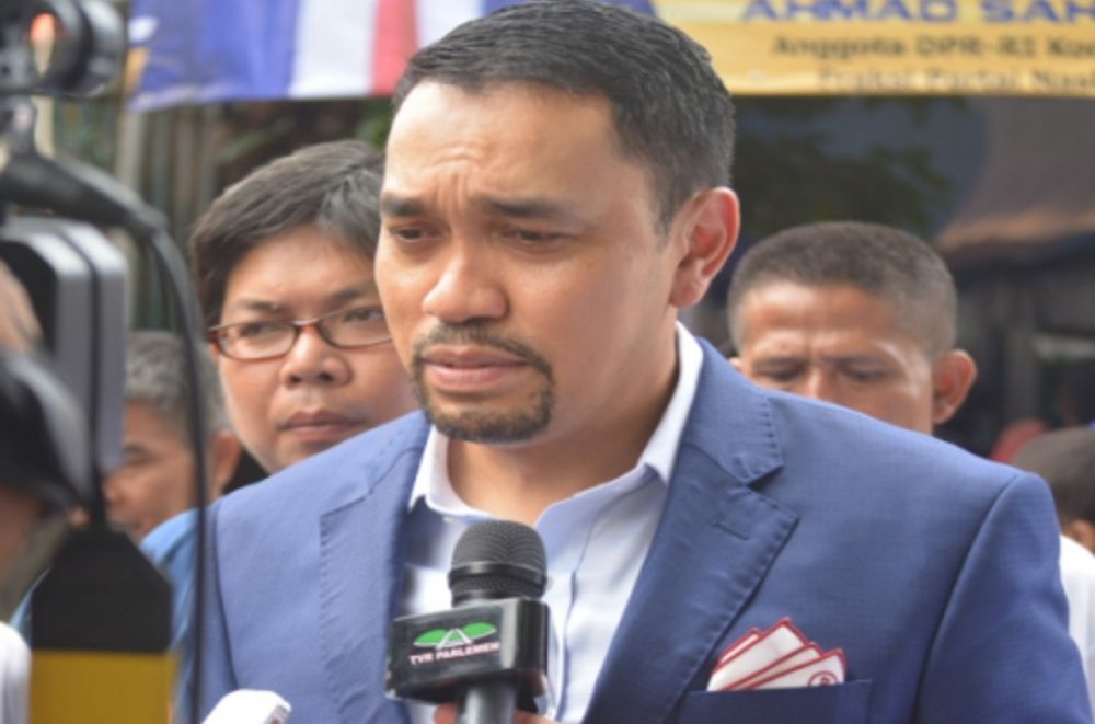 Wakil Ketua Komisi III DPR RI dari Fraksi Partai NasDem Ahmad Sahroni.