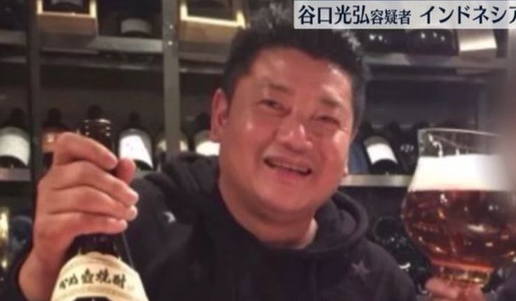 Buronan kepolisian Jepang Mitsuhiro Taniguchi, tertangkap di Lampung Tengah, Selasa 7 Juni 2022.