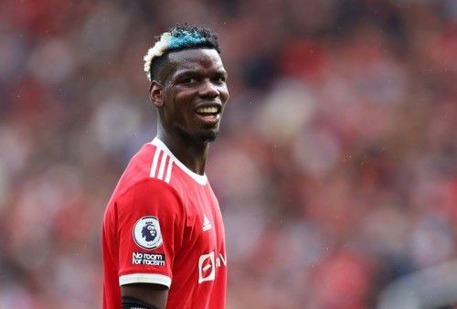 Gelandang Manchester United Paul Pogba.