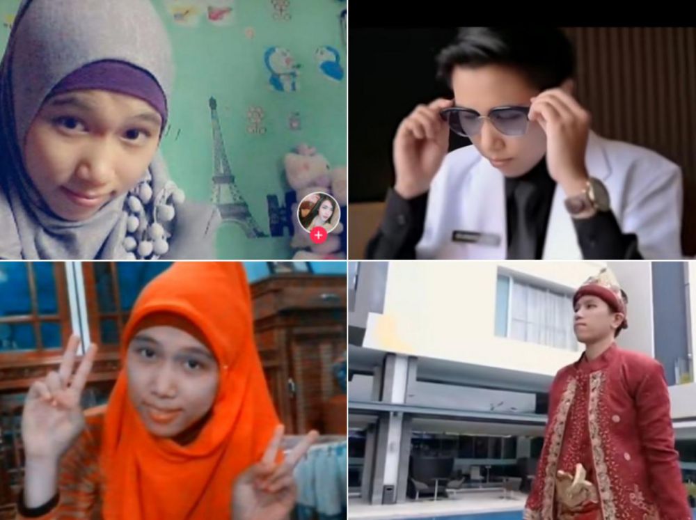 Foto Erayani versi lama dan videonya saat pre wedding viral di berbagai akun sosmed.