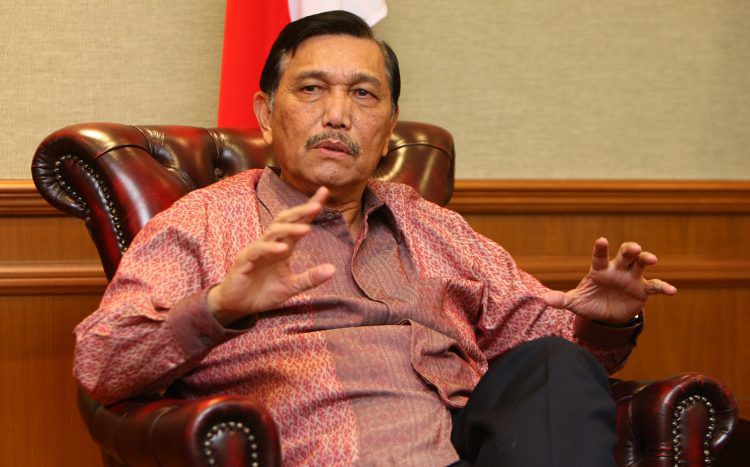 Menko Marves Luhut Binsar Pandjaitan 