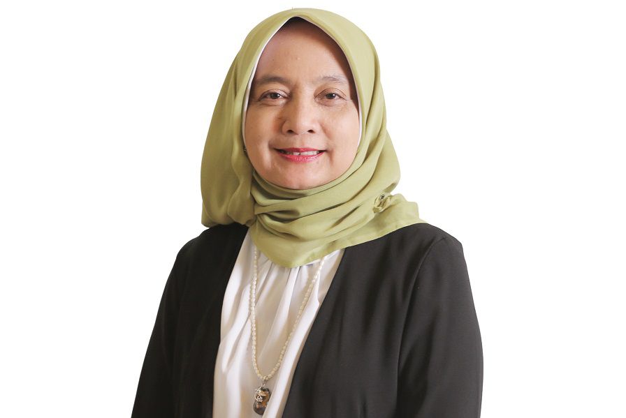 Istri Ari Kuncoro (Rektor UI), Lana Soelitianingsih.
