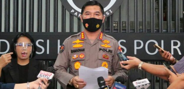 Karopenmas Divhumas Polri Brigjen Ahmad Ramadhan.